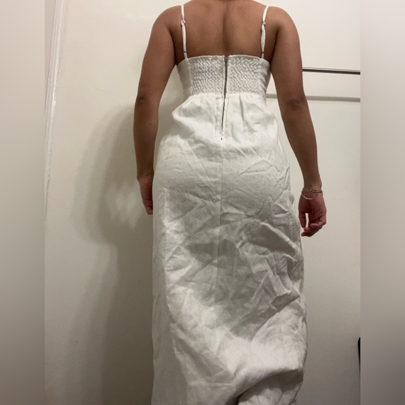 J26 Reformation Odette Linen Dress - Picture 4 of 6